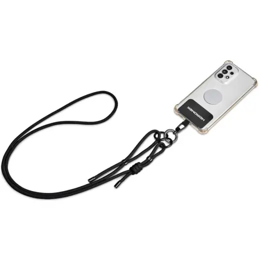 Altitude Boho Crossbody Phone & Bag Strap - Black Phone